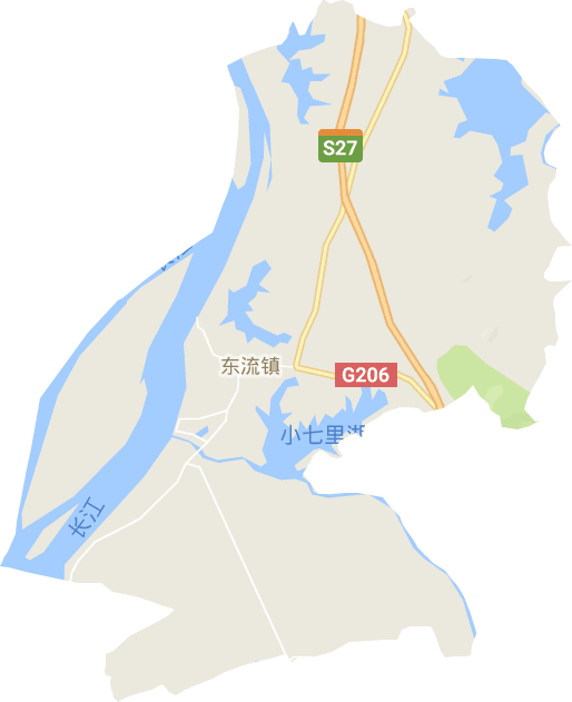 东流镇电子地图