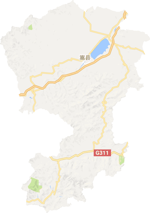 嵩县电子地图