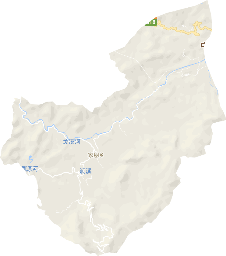 家朋乡电子地图