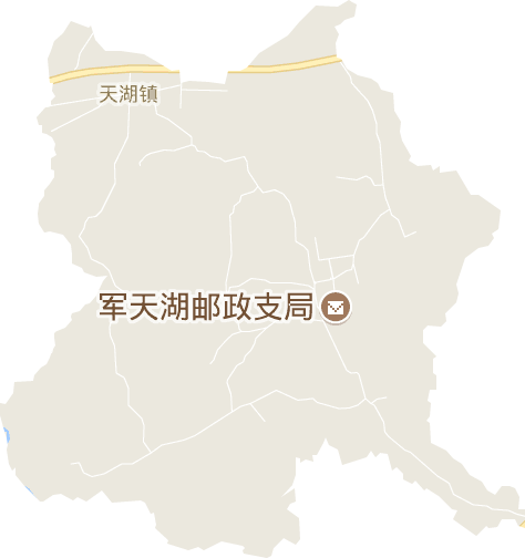 天湖街道电子地图