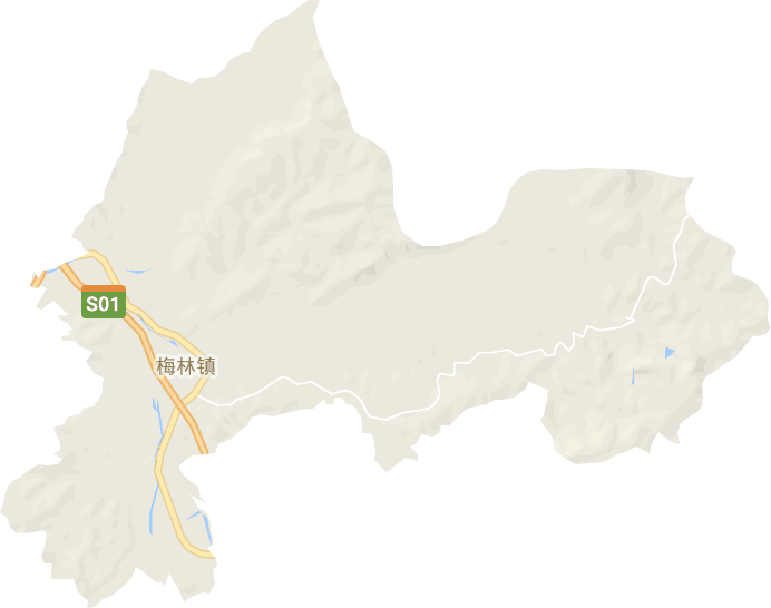 梅林镇电子地图