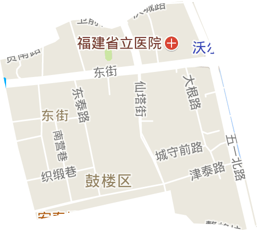 东街街道电子地图
