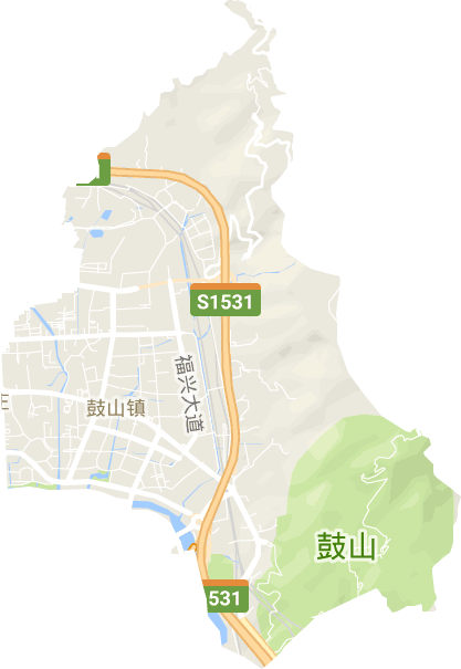 鼓山镇电子地图