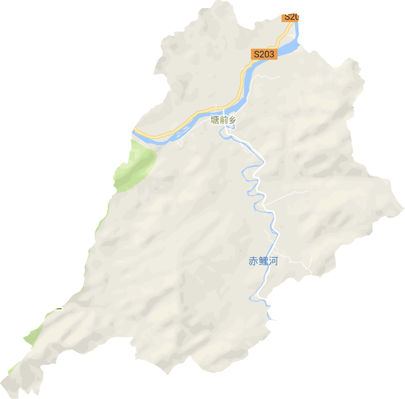 塘前乡电子地图