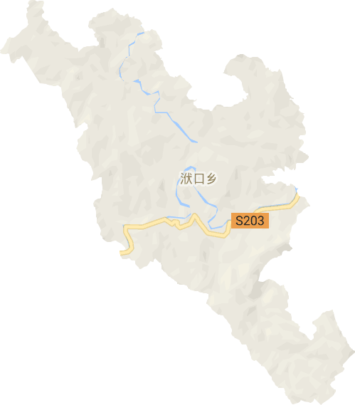 洑口乡电子地图