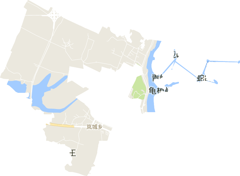 岚城乡电子地图