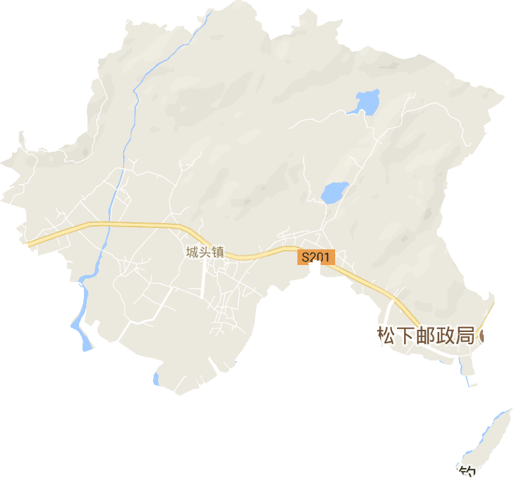 城头镇电子地图