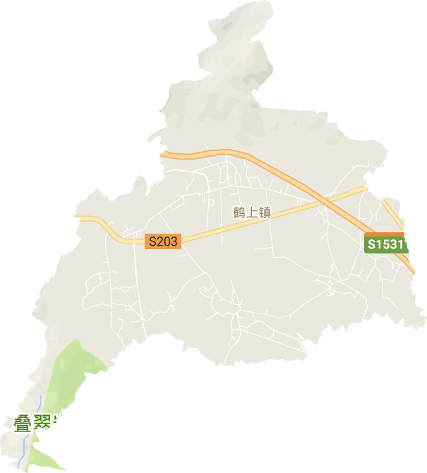 鹤上镇电子地图