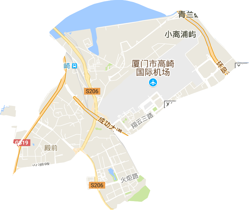 殿前街道电子地图