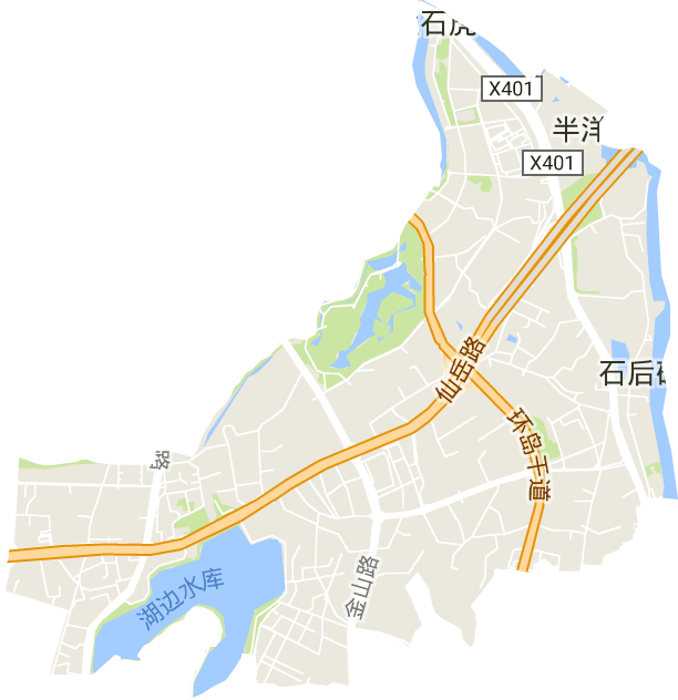 金山街道电子地图