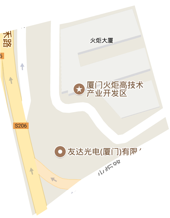 火炬高技术开发区电子地图