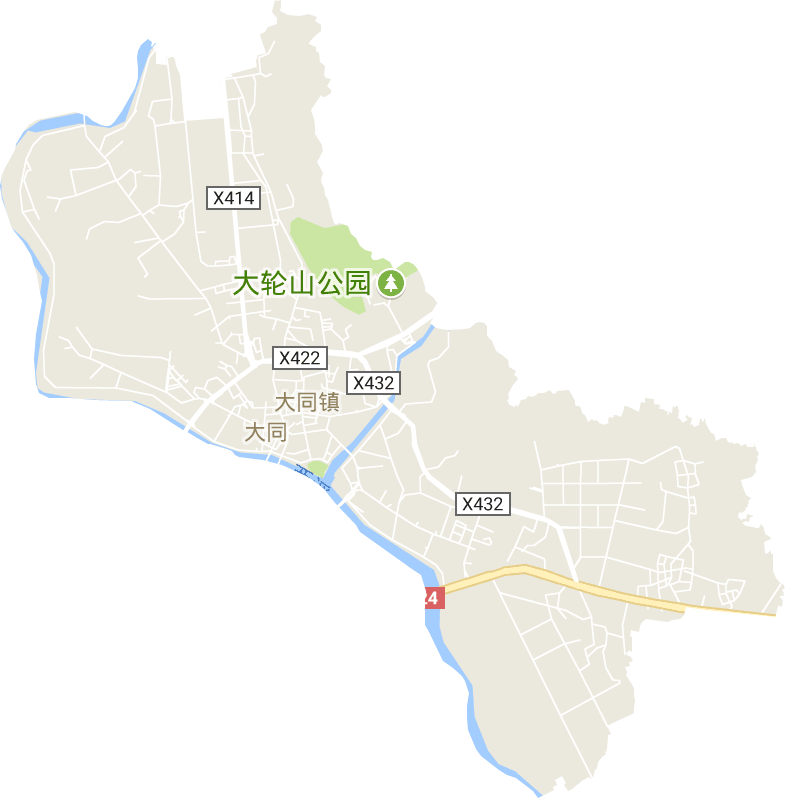 大同街道电子地图