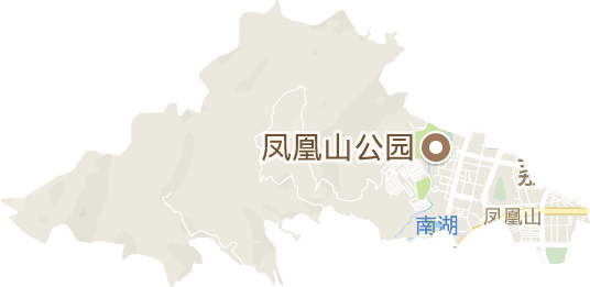 凤凰山街道电子地图