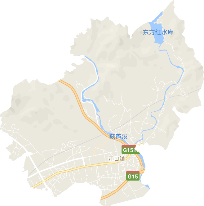 江口镇电子地图