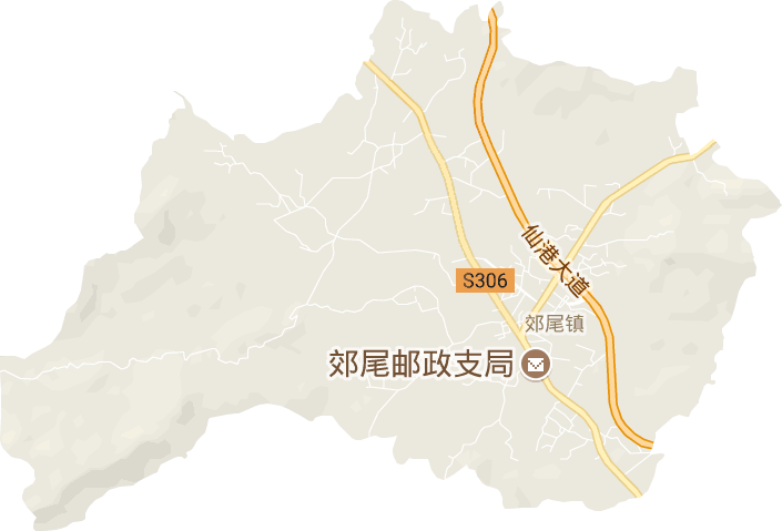 郊尾镇电子地图