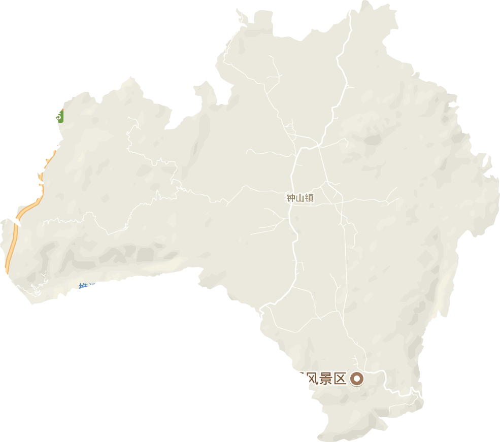 钟山镇电子地图