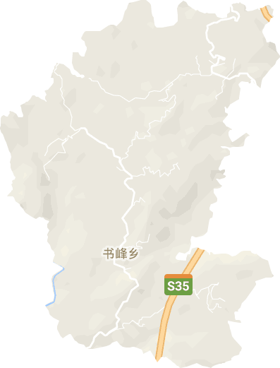 书峰乡电子地图
