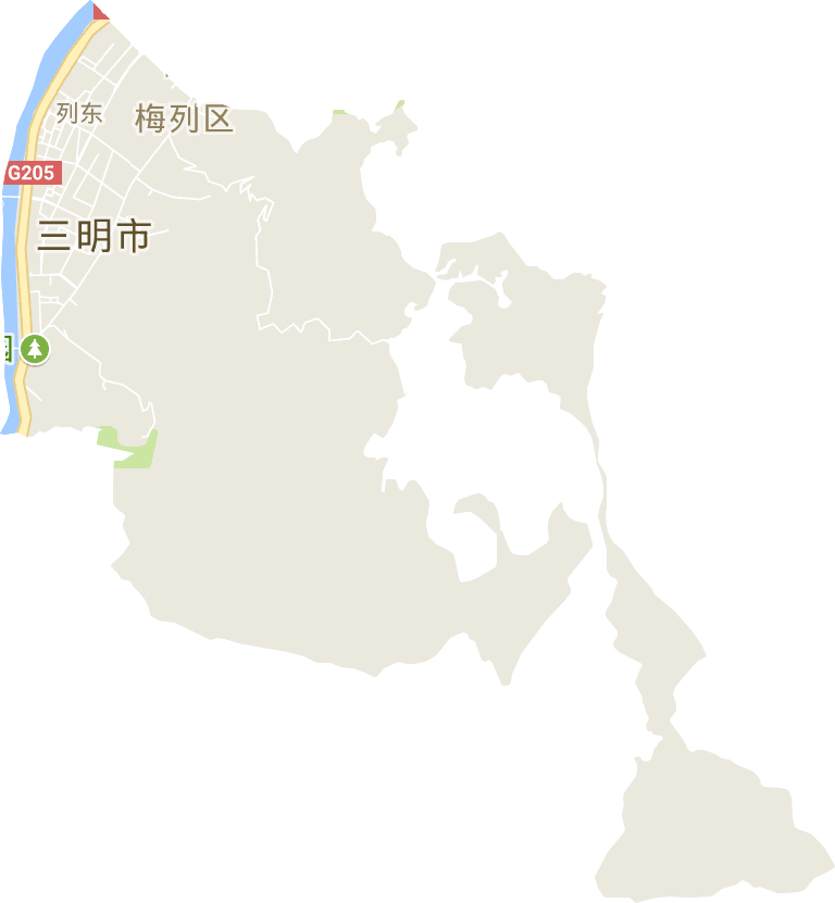 列东街道电子地图