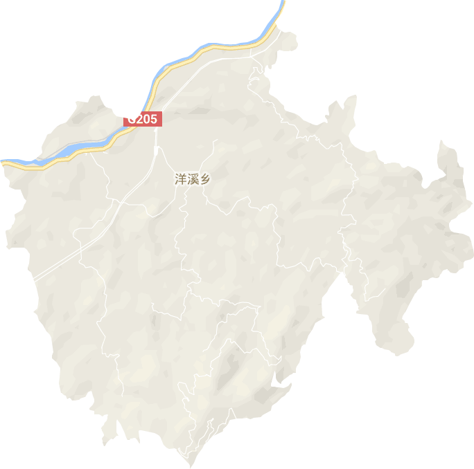 洋溪镇电子地图