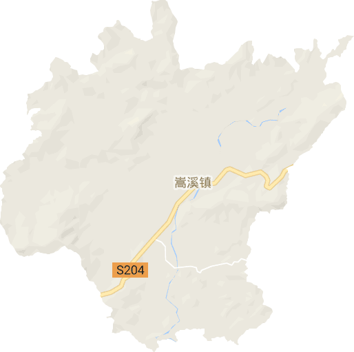 嵩溪镇电子地图