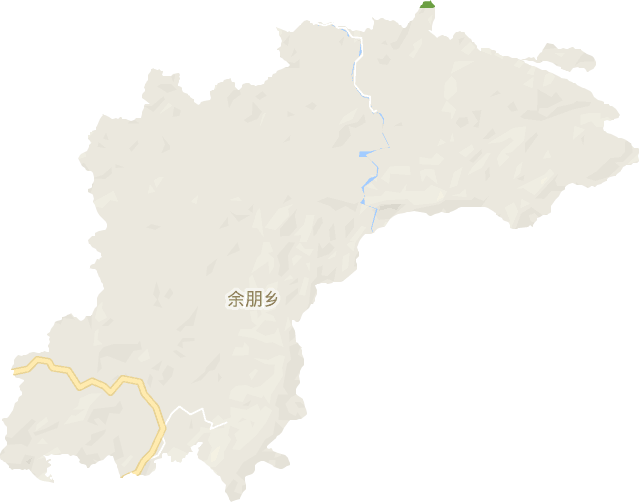 余朋乡电子地图