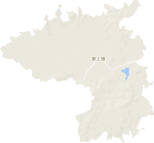 泉上镇电子地图