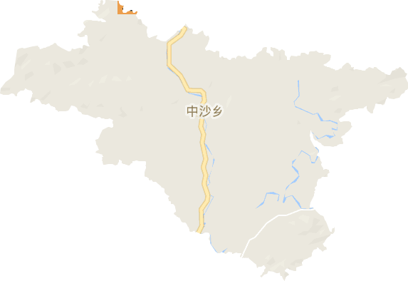 中沙乡电子地图