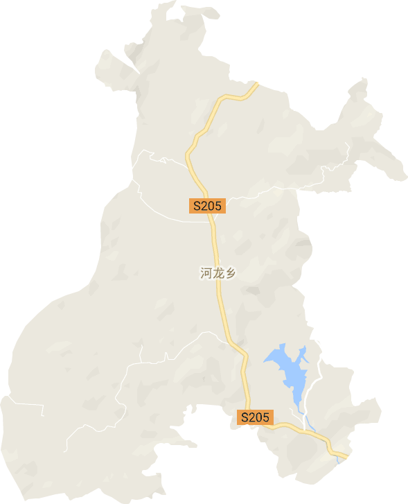 河龙乡电子地图