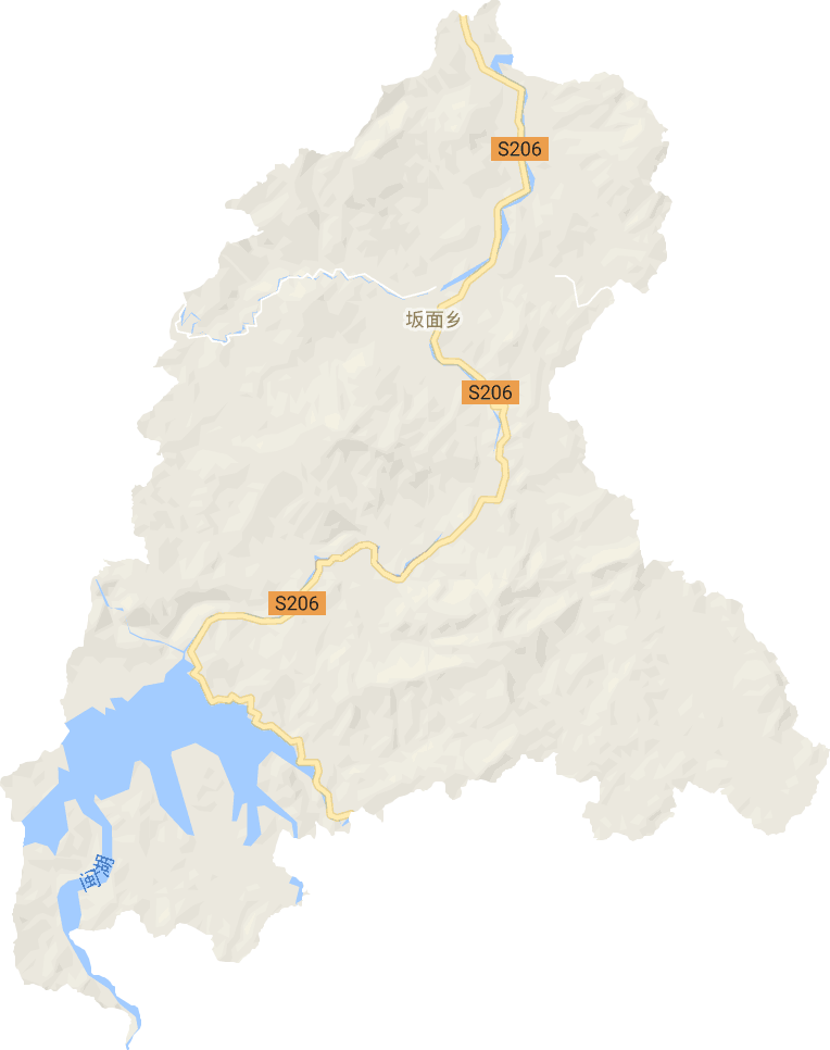 坂面镇电子地图