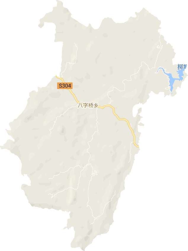 八字桥乡电子地图