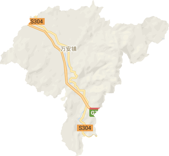 万安镇电子地图