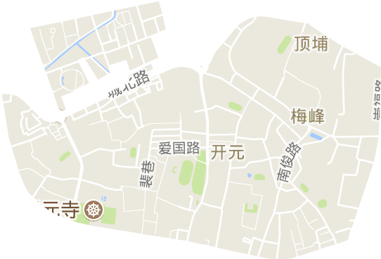 开元街道电子地图