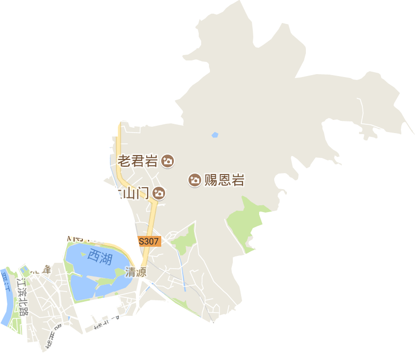清源街道电子地图