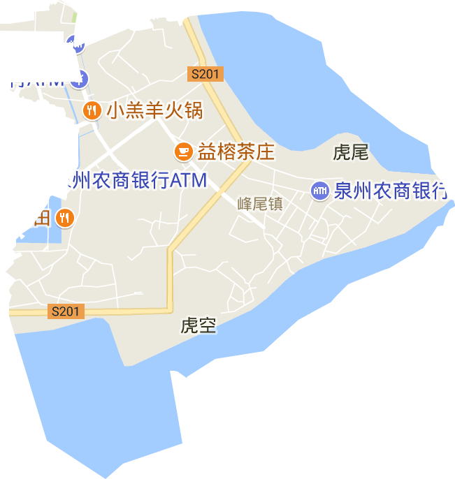 峰尾镇电子地图