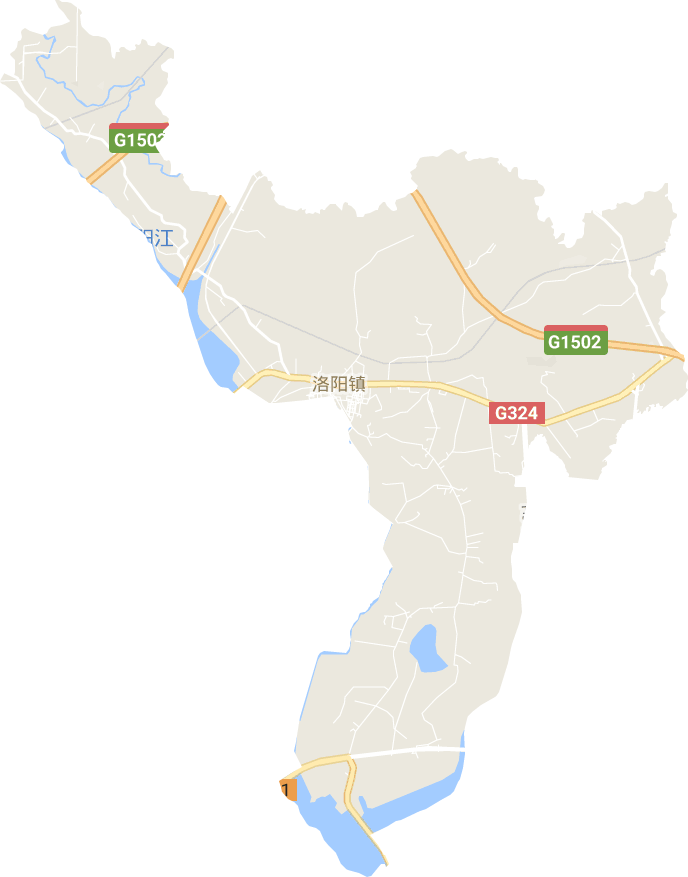 洛阳镇电子地图