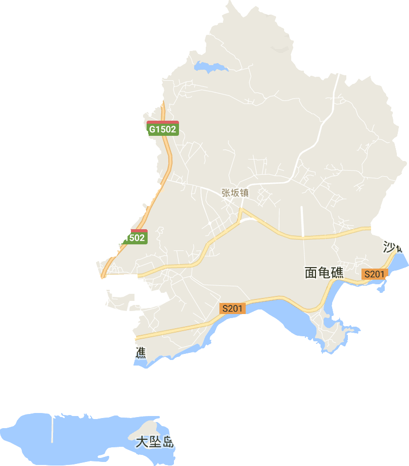 张坂镇电子地图