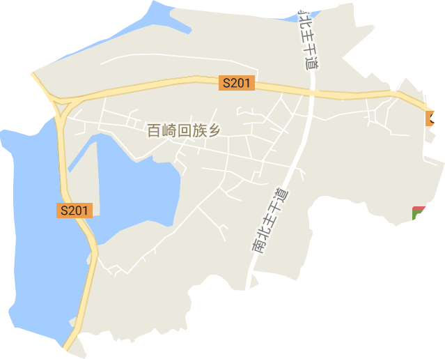 百崎回族乡电子地图