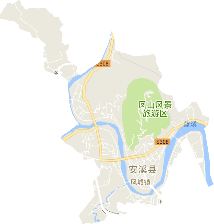 凤城镇电子地图