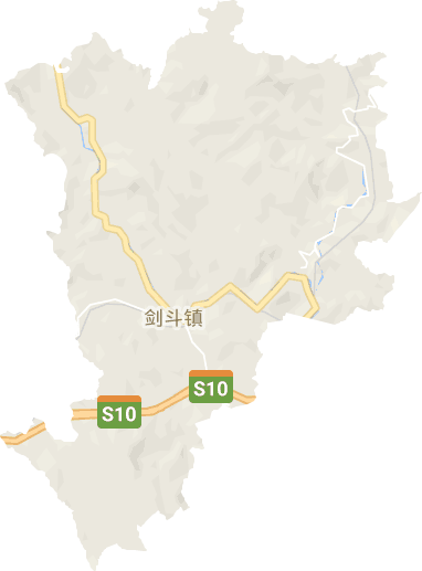 剑斗镇电子地图