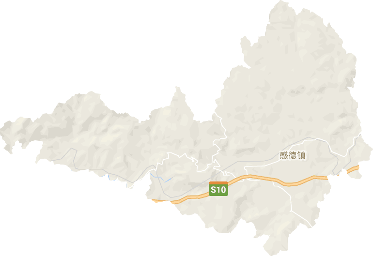 感德镇电子地图
