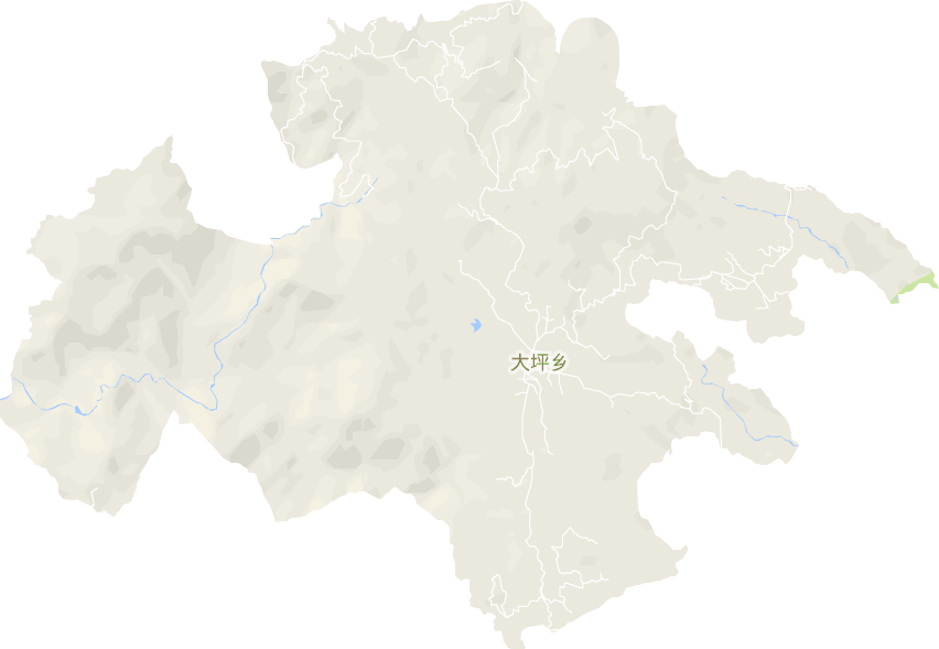 大坪乡电子地图