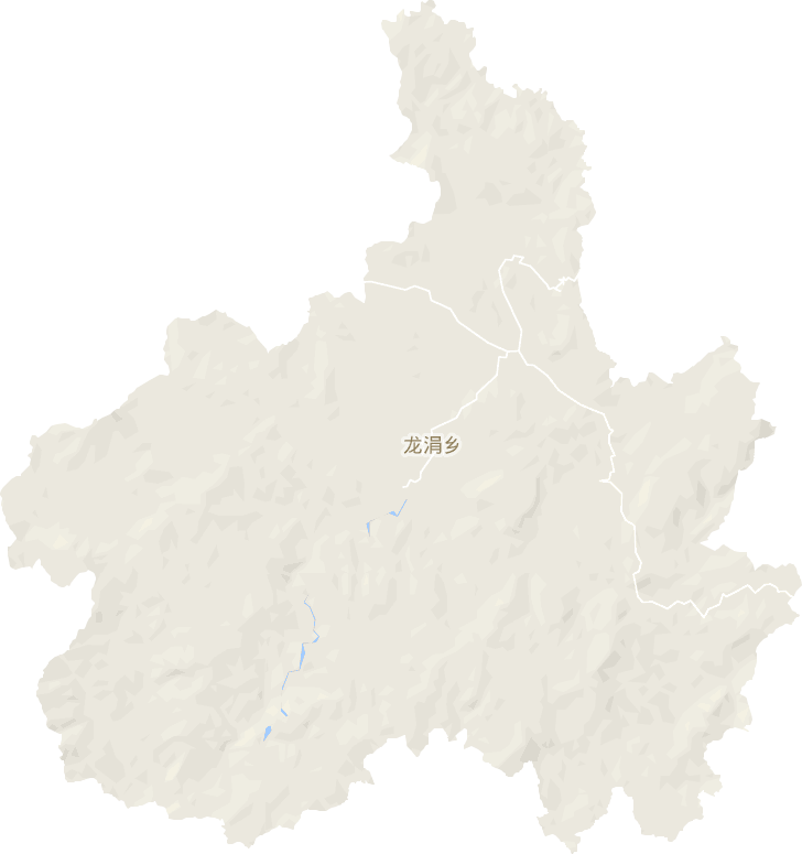 龙涓乡电子地图