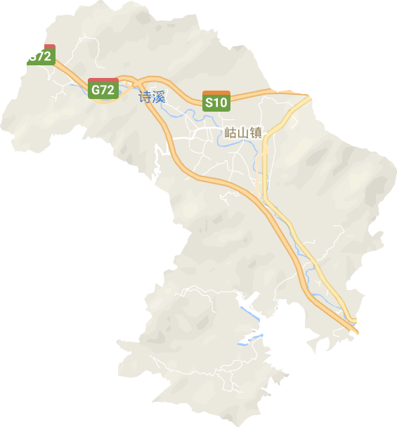 岵山镇电子地图