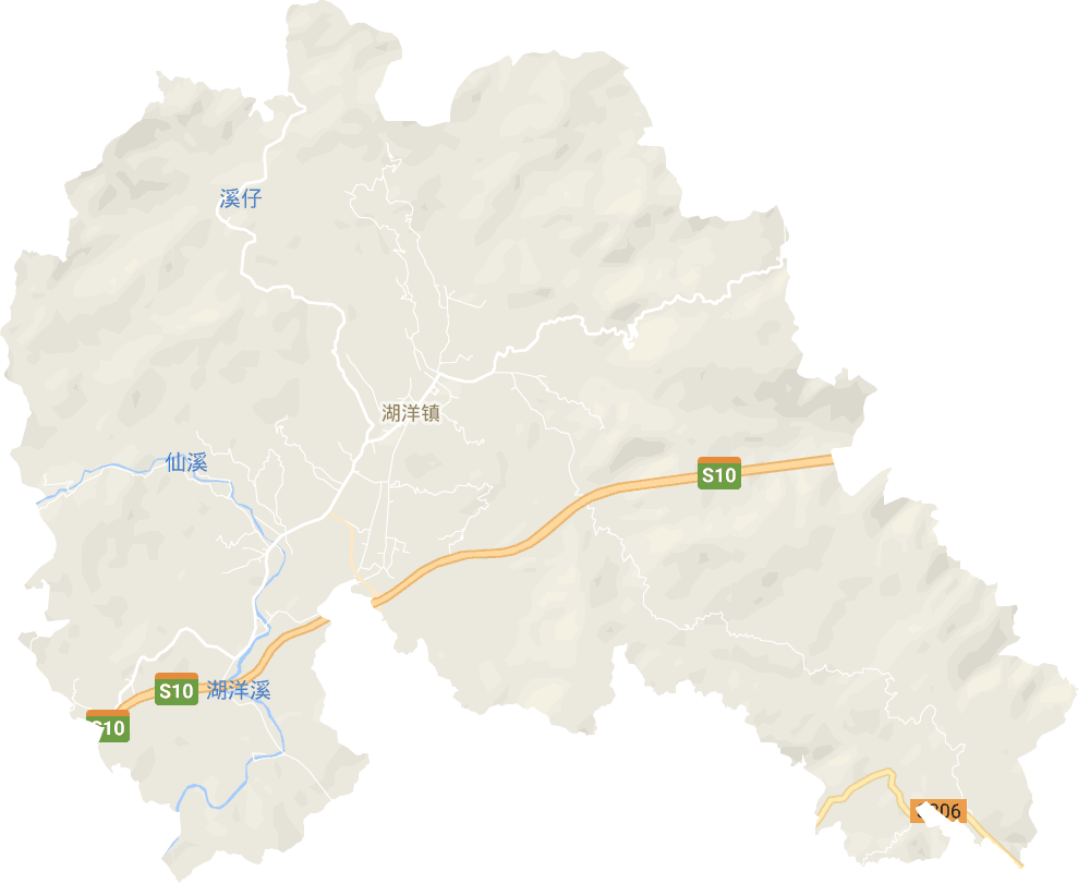 湖洋镇电子地图