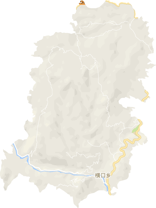 横口乡电子地图