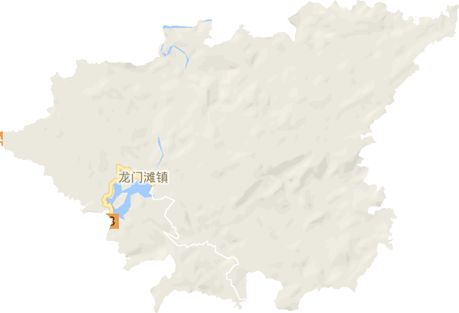 龙门滩镇电子地图