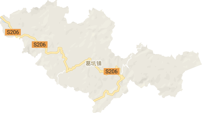 葛坑镇电子地图