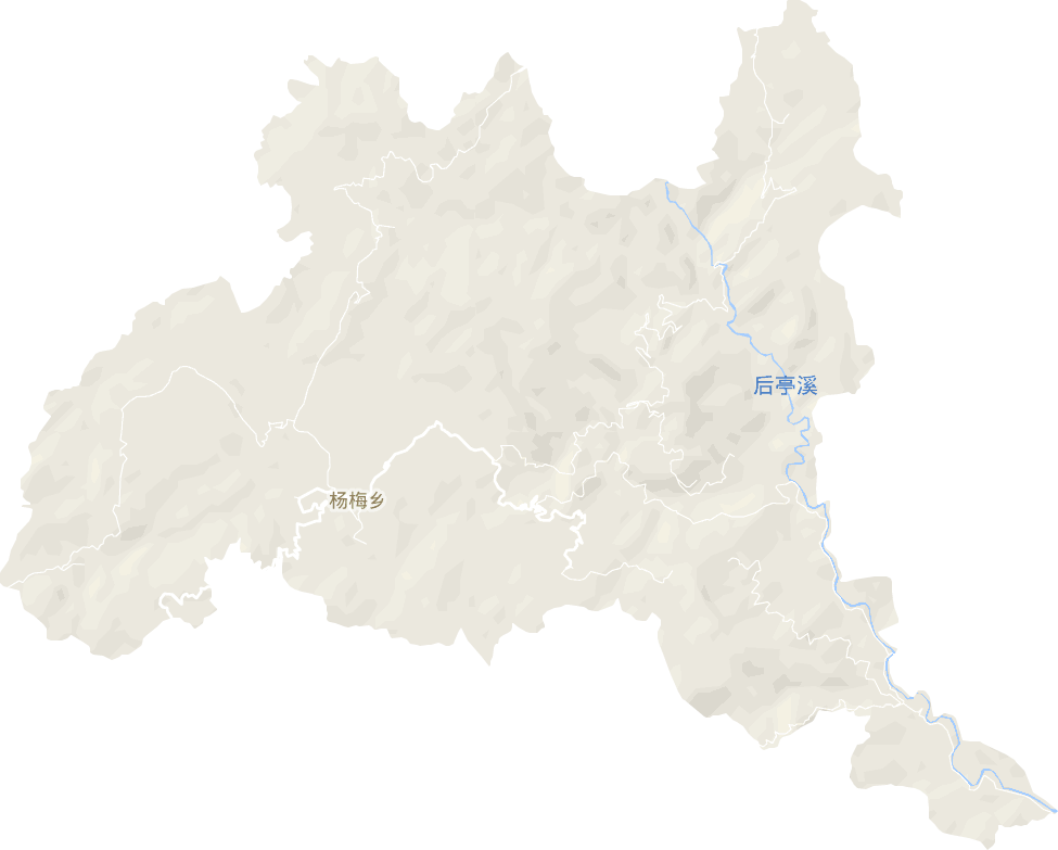 杨梅乡电子地图