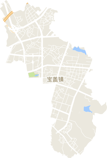 宝盖镇电子地图