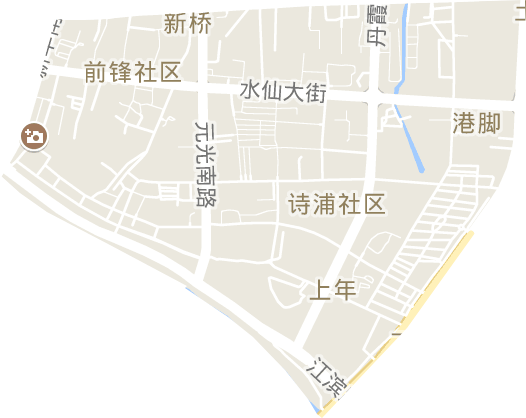 新桥街道电子地图
